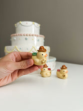 Load image into Gallery viewer, Cowboy & Bread Head Ducky Cake Toppers
