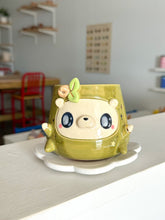Load image into Gallery viewer, Fruity Bear: Watermelon Tea Cup & Saucer Set