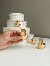 Load image into Gallery viewer, Cowboy & Bread Head Ducky Cake Toppers