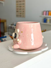 Load image into Gallery viewer, Fruity Bear: Strawberry Tea Cup & Saucer Set