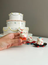 Load image into Gallery viewer, Rad Rat on Skateboard Cake Topper