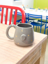 Load image into Gallery viewer, Grey Totoro Right Mug Gold Luster