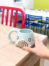 Load image into Gallery viewer, Chunky Poliwag Right Mug Gold Luster