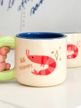 Load image into Gallery viewer, Lil Shrimp Mug (Gold Luster)