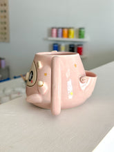 Load image into Gallery viewer, Pink Cozy Bear in Pjs with Back Flap