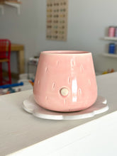 Load image into Gallery viewer, Fruity Bear: Strawberry Tea Cup & Saucer Set