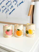 Load image into Gallery viewer, Fruit Soda Sippy Cups Gold Luster