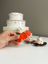 Load image into Gallery viewer, Rad Rat on Skateboard Cake Topper