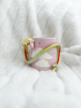 Load image into Gallery viewer, Lady Rainicorn Mug with Gold Luster