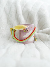 Load image into Gallery viewer, Lady Rainicorn Mug with Gold Luster