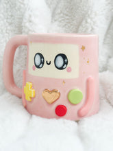 Load image into Gallery viewer, Pink Heart BMO Mug/Cup