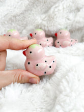 Load image into Gallery viewer, Strawberry Ducky Desk Pal
