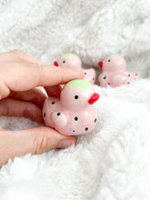 Load image into Gallery viewer, Strawberry Ducky Desk Pal