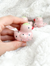 Load image into Gallery viewer, Strawberry Ducky Desk Pal