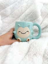 Load image into Gallery viewer, Chunky Snorlax Mug - Gold