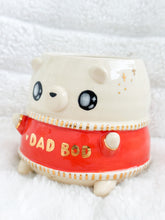 Load image into Gallery viewer, Sassy Sweater Bear Cups - Gold Luster
