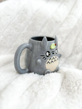 Load image into Gallery viewer, Chunky Gray Totoro Mug