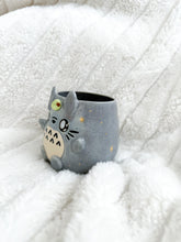 Load image into Gallery viewer, DISCOUNTED Gray Totoro Cup - Gold