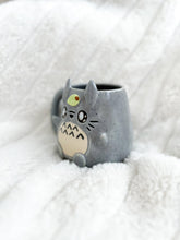 Load image into Gallery viewer, Chunky Gray Totoro Mug