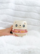 Load image into Gallery viewer, Sassy Sweater Bear Cups - Gold Luster