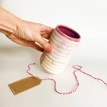 Load image into Gallery viewer, Sugar Plum 14oz Ribbed Tumbler 26