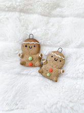 Load image into Gallery viewer, Lil Gingerbread Holiday Ornament