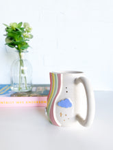 Load image into Gallery viewer, Groovy Rainbow & Gold Stars Mug (21)