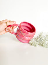 Load image into Gallery viewer, Raspberry Opal Bubble 16oz Mug (36)