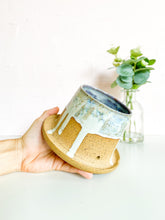 Load image into Gallery viewer, Lavender Drip Planter 3.75” x 4” (31)