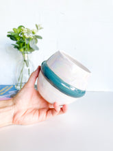 Load image into Gallery viewer, Opal Saturn Planter 4” (17)