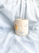 Load image into Gallery viewer, Moon & Cloud Pals Mug 16oz