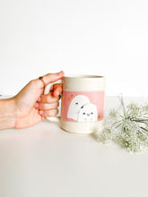 Load image into Gallery viewer, Flirty Ghosts Pink 14oz Mug (11)