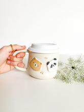 Load image into Gallery viewer, Teddy & Panda Bear Pals 18oz Mug (4)