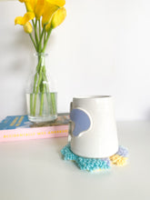 Load image into Gallery viewer, Party Blobs (Blue) Mug & Mug Rug (19)