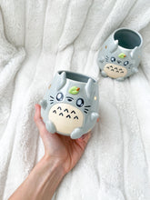 Load image into Gallery viewer, Chunky Totoro Cup with Gold Luster