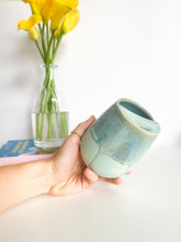 Load image into Gallery viewer, Turquoise Star Drip Sippy Cup (32)