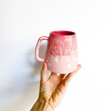Load image into Gallery viewer, Rose Star Drip Mug 14oz