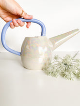 Load image into Gallery viewer, Periwinkle & White Opal Watering Can (43)