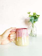 Load image into Gallery viewer, Strawberries & Cream Drip Mug 14oz (29)