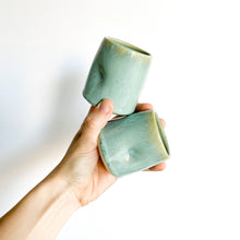 Load image into Gallery viewer, Turquoise Dimple Shot Glasses (45)
