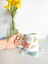 Load image into Gallery viewer, Happy Outer Space Mug & Mug Rug (6)