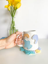 Load image into Gallery viewer, Party Blobs (Blue) Mug & Mug Rug (19)