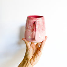 Load image into Gallery viewer, Rose Star Drip Mug 14oz