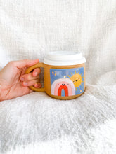 Load image into Gallery viewer, Sun & Rainbow Pal Sippy Mug 16oz