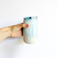 Load image into Gallery viewer, Glacier Blue Sippy Mug 16oz