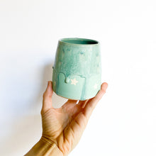 Load image into Gallery viewer, Juniper Forest Star Drip Mug 14oz