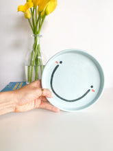 Load image into Gallery viewer, Happy Baby Blue 6” Snack Plate (41)