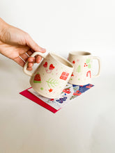 Load image into Gallery viewer, Holiday Mug 14oz w/ Speckles 37