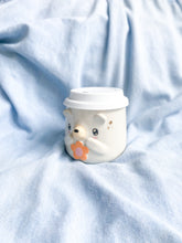 Load image into Gallery viewer, Lil Bear With Flower Sippy Mug 16oz