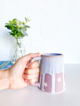 Load image into Gallery viewer, Lavender Star Drip Mug (9)